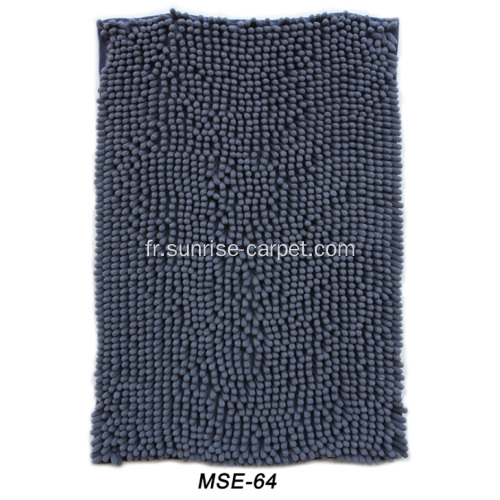 Tapis de Chenille en Microfibre de Polyester